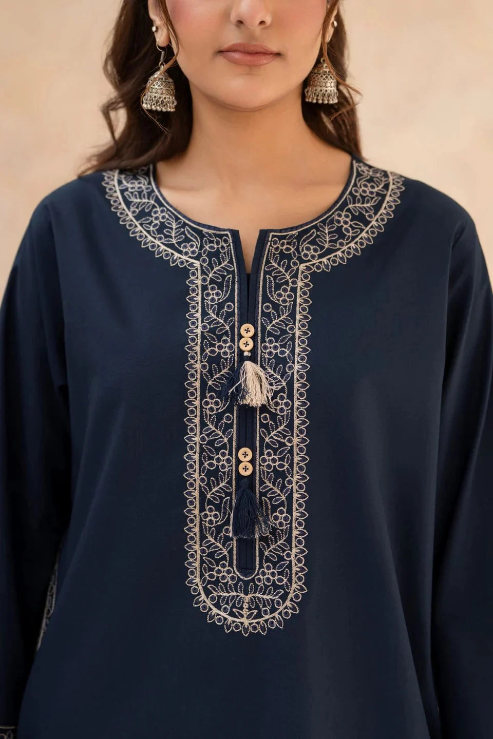 Anaya Embroidered 2 Piece Dhaga Pret