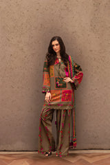 Maheen 3 Piece Dhaga Pret